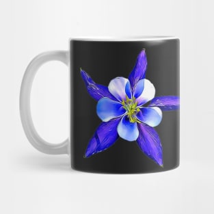 Colorado State Flower Aquilegia Coerulea Colorado Blue Columbine Mug